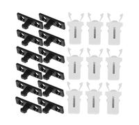 Ipetboom 30 Set Plastic Push-Type Trash Can Lock Buckles for Home Garbage Bins Installation Spring Catch Replacement for Kitchen and Recycling Waste Bins