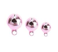 Ipetboom 300 Pcs Colorful Christmas Jingle Bells Assorted Xmas Craft Bells for DIY Decorations Wedding Party Gift Packaging