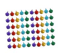 Ipetboom 300Pcs Multi Color Metal Jingle Bells with Storage Box for Christmas DIY Crafts Home Decoration Party Supplies