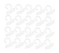 Ipetboom 300pcs Transparent Sock Display Hooks Easy to Use Plastic Hangers for Retail Packaging Sock Pairing and Bundling for and Store Organization