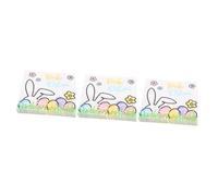Ipetboom 300sheets Easter Paper Napkins Ply Decorative Serviettes for Spring Celebrations for Parties Luncheons and Table Settings Bunny and Designs