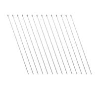 Ipetboom 304 Stainless Steel Zip Ties 300mm, 200pcs Heavy Duty Self-Locking Cable Ties for Farm Equipment, Machinery, Exhaust Wrapping, Outdoor and Industrial Use