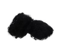 Ipetboom 30G Bulk Real Human Hair Extensions for Dreadlocks Fluffy Texture for DIY Braiding Repairing Wigs Natural Look Durable Knotting Technique for Reggae Styles