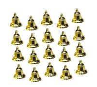 Ipetboom 30pcs Christmas Bell Hanging Pendants Bell Ornaments for Tree Decoration Creative Festive Craft Accessories Cute Holiday Decor