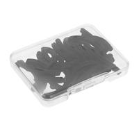 Ipetboom 30pcs Eyelash Curler Replacement Pads with Storage Box Durable Rubber Refills for Various Models Excellent Elasticity for Effortless Curling Black