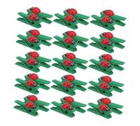 Ipetboom 30pcs Mini Wooden Clothespins Small Photo Clips for Postcards Memo Card Holders Compact Craft Pegs for DIY Art Projects Home Office Organization