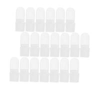 Ipetboom 30Pcs Nail Polish Cover Nail Tips Protector for Women Scratch-resistant Varnish Shield for Smear Prevention