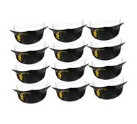 Ipetboom 36 Pcs DIY Paper Graduation Hats Creative Graduation Party Decorations for Celebrating Achievements and Memorable Moments