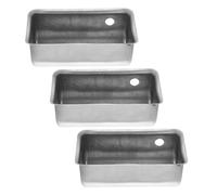 Ipetboom 3Pcs Air Compressor Capacitor Protective Shell with Perforated Iron Case, Waterproof Capacitor Insulation Shield Noise Reducing Cover for Silent Oil-Free Air Pump Accessories