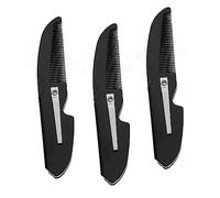 Ipetboom 3pcs Beard Combs for Men Mustache Comb Beard Line up Tool Styling Styling Tool Plastic Smooth Edges for Boyfriend Father