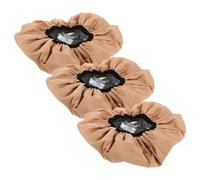 Ipetboom 3pcs Double-Layer Hair Oiling Cap with Foil Lining Waterproof Elastic Hair Cover for Deep Conditioning and Coloring Treatment Reusable Bath Cap for Long