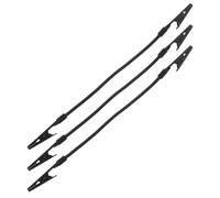 Ipetboom 3pcs Dual-Head Soldering Helper Clips Adjustable Metal Wire Holder for Welding with Bendable Arms, Black Workbench Assist Clamps for Photos, Messages, and Price Tag Display