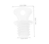 Ipetboom 3pcs Hot Water Bottle Stoppers Plastic Caps Replacement Sealing Plugs for Water Sacks Leak-Resistant Accessories for Home Office Travel