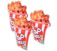 Ipetboom 3pcs Inflatable Popcorn Party Decorations Pvc Movie Night Props Carnival Theme Accessories for Birthday Parties and Events