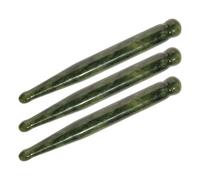 Ipetboom 3pcs Jade Acupoint Massager Sticks Facial Massage Roller for Face Lifting Neck Relaxation Ergonomic Scraping Massage Sticks for Trigger Points and Skin Revitalization