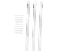 Ipetboom 3pcs Portable Marker Remover Eraser Pen for Eye Makeup Erasable Pens White Marker