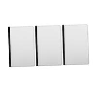 Ipetboom 3pcs Pu Leather Passport Holder Wallet Multiple Card Slots Travel Wallet for British Passport