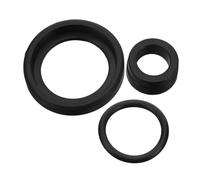 Ipetboom 3pcs Rubber Beer Keg Seal Gasket Set with Universal Compatibility and Efficient Beer Flow and Keg Tap Line Maintenance at Home Gatherings