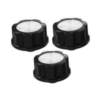 Ipetboom 3pcs Timer Knob Replacement for Air Fryer and Pressure Cooker Fit Black Control Knobs Easy Installation for Precise Cooking and User Friendly Operation