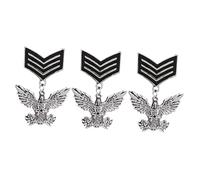 Ipetboom 3pcs Vintage Eagle Brooch for Men Elegant Costume Jewelry Lapel Pin Accessory for Jackets Sweaters and Formal Outfits Adds Character and Sophistication to Your Style