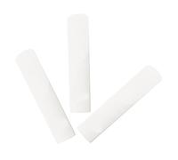 Ipetboom 3Pcs White Alto Saxophone Reeds Medium Strength Resin Saxophone Reeds Set for Beginners and Professional Alto Sax Players