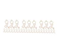 Ipetboom 3sets Doctor's Supplies and Accessories Bracelet Pendants Dangle Pendants Nurse Charm Jewelry Making Necklace Charms Nurse Badge Accessories Nurse Dangle Charms Zinc Alloy 10pcs*3