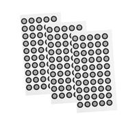 Ipetboom 3sheets Scanning Marker Reference Marker Point Reflective Film Marking Point Scanner Marking Stickers for Scanning Material
