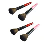 Ipetboom 4 Pcs Professional Makeup Brush Set Double Ended Brush Kit for Women Nylon Bristles Long Handle Perfect for Daily Professional Use