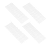 Ipetboom 4 Sheets Nail Polish Strips Semicured Gel Double-Side Glue Nail Wraps Self Adhesive Manicure Protector No Top Coat Needed for DIY and Salon Use