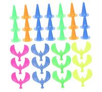 Ipetboom 40 pcs Balancing Bird Small Balance Eagle Finger for Educational Fun for Desk Display Party Favors and Science Learning