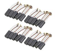 Ipetboom 40pcs 5mm X 5mm X 11mm Replacement Carbon Brushes for Electric Motor Power Tool Brush Set for Grinder and Drill Repair Electric Drill Carbon Parts for Home Improvement