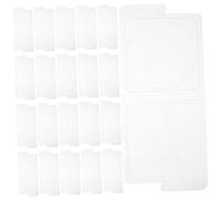 Ipetboom 40pcs Empty Makeup Tray Refillable Blush Highlighter Palette Transparent DIY Cosmetic Container for Women Travel Makeup Storage