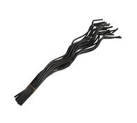 Ipetboom 40Pcs Rattan Sticks Replacement for Fragrance Diffuser Aromatherapy Room Scent Black Refill Sticks for Home Decor and Relaxation