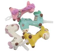 Ipetboom 4PCS 3.5mm Phone Dust Plug Set, Water and Dustproof Plastic Earphone Jack Covers, Cute Multi-Color Mobile Microphone Port Protectors for Smartphone and Computer