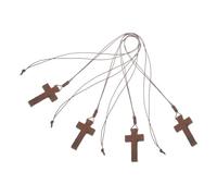 Ipetboom 4pcs Artistic Religious Charm Pendant for Men Women Adjustable Cord Design for Bible Verse Jewelry Party Favors