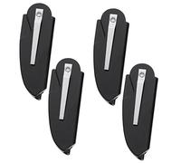 Ipetboom 4pcs Beard Combs for Men Mustache Hair Styling Tools Portable Detangling Comb Professional Beard Grooming Accessory