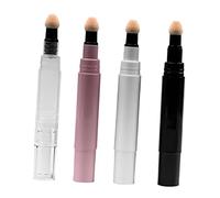 Ipetboom 4pcs Blush Refill Pen for Cream Container Mini Makeup Bottles Portable Lip Oil Applicator