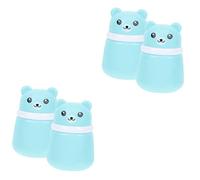 Ipetboom 4pcs Body Talcum Powder Holders Powder Applicator Box Puff Value for Money