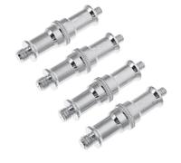 Ipetboom 4pcs Camera Tripod Screw Adapter 1/4 to 3/8 Thread Converter for DSLR Light Stand Spigot Compatible with Standard Cold Shoe Mounts