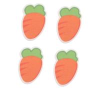 Ipetboom 4Pcs Cartoon Ski Face Stickers Winter Anti-freeze Facial Decals Cute Outdoor Protection for Nose and Cheeks