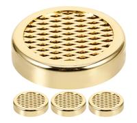 Ipetboom 4pcs Cigar Humidor: Metal Cigar Humidifier Case Humidor Humidity Case For Preservation - Moisturizing Box Portable For Home And Outdoor
