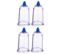 Ipetboom 4pcs Cupping Device for Healthy Body Massage Non- and High Temperature Resistant Cupping Therapy Tool for and Cold Dispelling for Home Use and