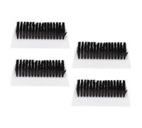 Ipetboom 4pcs Double-sided Nail Cleaning Brush Soft Bristle Scrubbing Brush for Cleaning Fingernails Toe and Dead Skin Portable Hand Nail Scrubbers