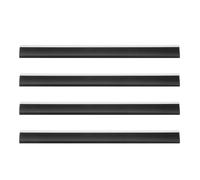 Ipetboom 4pcs Dustpan Replacement Edges Plastic Lip Strips for Dustpan Accessories, Sturdy Plastic Material, Prevents Garbage Spilling, for Home Cleaning