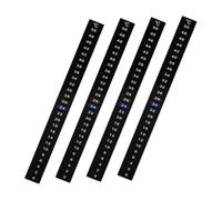 Ipetboom 4pcs Fermenting Temperature Strips Adhesive Brewing Display for Mason Jars Home Brewing Sourdough Bread Aquarium Temperature Gauge Stickers