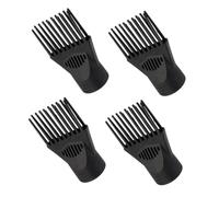 Ipetboom 4pcs Hair Dryer Nozzle Comb Attachments Blow Dryer Accessories for Curly Hair Styling Tools for Salon Use