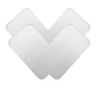 Ipetboom 4pcs Hamster Cooling Aluminium Plate for Rabbit Summer Pet Supply