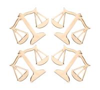 Ipetboom 4PCS Justice Scales Lapel Pin Gold Metal Lawyer Brooches for Men S Wedding Suit Shirt Collar Pins for Formal Jackets Symbol of Fairness and Professionalism Accessories for