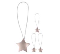 Ipetboom 4pcs Magnetic Curtain Tiebacks Star Shape No Drill Metal Buckle Holdbacks for Bedroom Office Window Drapes Secure with Elegant Decorative Design