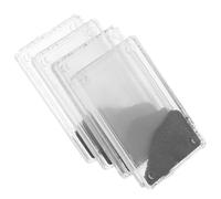 Ipetboom 4pcs Magnetic Field Iron Filings Box Medium Size Metal Shavings Science Experiment Tool Portable Physics Teaching Instrument for Classroom and Educational Use